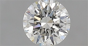Picture of Natural Diamond 0.40 Carats, Round with Excellent Cut, G Color, VVS1 Clarity and Certified by IGI