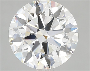 Picture of Lab Grown Diamond 3.06 Carats, Round with Ideal Cut, E Color, VVS2 Clarity and Certified by IGI