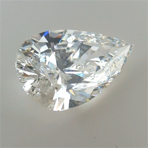 Picture of Natural Diamond 3.03 Carats, Pear with  Cut, F Color, SI1 Clarity and Certified by GIA