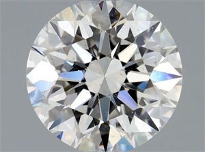 Picture of Natural Diamond 1.10 Carats, Round with Excellent Cut, G Color, SI1 Clarity and Certified by GIA