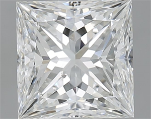Foto Diamante Natural 2.01 quilates, Princesa , Color G, claridad SI1 y certificado GIA de