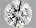 Del inventario de diamantes de laboratorio, 3.04 quilates, Redondo , Color G, claridad VS1 y certificado IGI