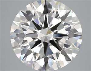 Picture of Lab Grown Diamond 5.05 Carats, Round with Ideal Cut, G Color, VVS1 Clarity and Certified by IGI
