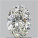 Diamante Natural 0.90 quilates, Ovalado , Color H, claridad VVS2 y certificado GIA