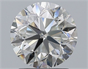 Diamante Natural 2.00 quilates, Redondo , Color I, claridad VS2 y certificado GIA
