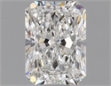Diamante Natural 0.50 quilates, Radiante , Color D, claridad VVS2 y certificado GIA
