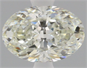 Diamante Natural 1.03 quilates, Ovalado , Color J, claridad VVS2 y certificado GIA
