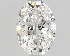 Picture of Natural Diamond 0.60 Carats, Oval with  Cut, E Color, VVS2 Clarity and Certified by GIA