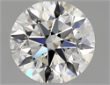 Natural Diamond 0.48 Carats, Round with Excellent Cut, G Color, VVS1 Clarity and Certified by GIA