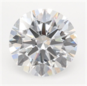 Lab Grown Diamond 3.27 Carats, Round with Ideal Cut, D Color, IF Clarity and Certified by IGI