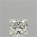 Natural Diamond 1.02 Carats, Princess with  Cut, J Color, VVS1 Clarity and Certified by GIA