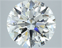 Diamante Natural 2.70 quilates, Redondo , Color H, claridad VVS2 y certificado GIA