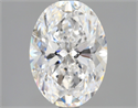 Diamante Natural 2.50 quilates, Ovalado , Color D, claridad SI2 y certificado GIA