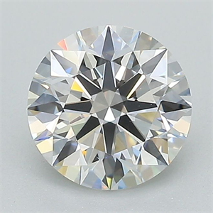 Picture of Lab Grown Diamond 1.42 Carats, Round with Ideal Cut, F Color, VS1 Clarity and Certified by IGI