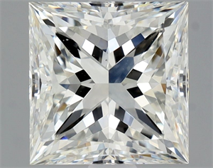 Foto Diamante Natural 2.02 quilates, Princesa , Color I, claridad VS2 y certificado GIA de