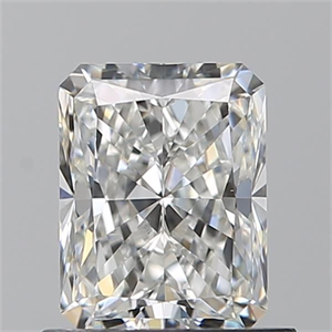Picture of Natural Diamond 0.90 Carats, Radiant with  Cut, G Color, VS2 Clarity and Certified by GIA