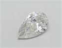 Natural Diamond 1.01 Carats, Pear with  Cut, H Color, I1 Clarity and Certified by GIA