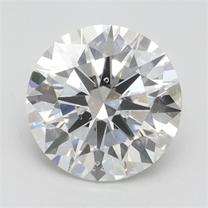 Picture of Lab Grown Diamond 2.59 Carats, Round with Ideal Cut, G Color, VS2 Clarity and Certified by IGI