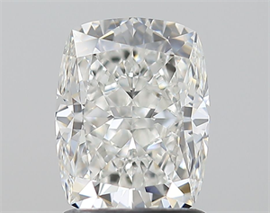 Foto Diamante Natural 1.52 quilates, Del cojín , Color G, claridad VVS2 y certificado GIA de