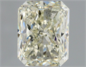 Natural Diamond 1.10 Carats, Radiant with  Cut, K Color, SI2 Clarity and Certified by GIA