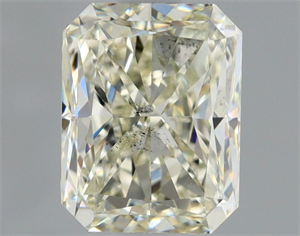 Picture of Natural Diamond 1.10 Carats, Radiant with  Cut, K Color, SI2 Clarity and Certified by GIA