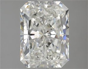 Picture of Natural Diamond 2.01 Carats, Radiant with  Cut, H Color, VS2 Clarity and Certified by GIA