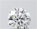 Lab Grown Diamond 1.02 Carats, Round with Ideal Cut, D Color, VVS1 Clarity and Certified by IGI