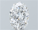 Diamante Natural 0.90 quilates, Ovalado , Color D, claridad VS1 y certificado GIA