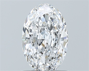 Foto Diamante Natural 0.90 quilates, Ovalado , Color D, claridad VS1 y certificado GIA de