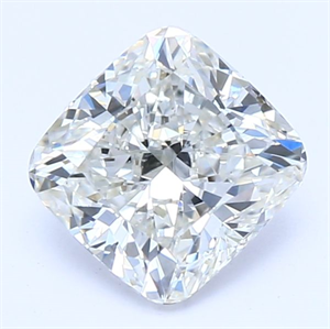 Foto Diamante Natural 0.90 quilates, Del cojín , Color J, claridad VS2 y certificado GIA de