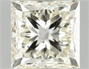 Natural Diamond 1.53 Carats, Princess with  Cut, L Color, VS2 Clarity and Certified by IGI