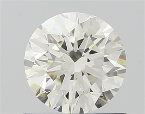Picture of Natural Diamond 0.70 Carats, Round with Excellent Cut, H Color, VS1 Clarity and Certified by IGI