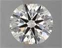 Natural Diamond 0.40 Carats, Round with Excellent Cut, I Color, VS2 Clarity and Certified by IGI