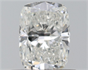 Natural Diamond 0.53 Carats, Cushion with  Cut, H Color, VVS2 Clarity and Certified by GIA