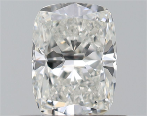 Picture of Natural Diamond 0.53 Carats, Cushion with  Cut, H Color, VVS2 Clarity and Certified by GIA