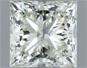 Natural Diamond 1.01 Carats, Princess with  Cut, K Color, VS1 Clarity and Certified by IGI