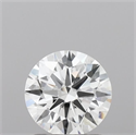 Lab Grown Diamond 1.23 Carats, Round with Ideal Cut, D Color, VS1 Clarity and Certified by IGI