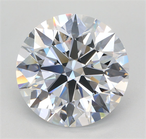 Picture of Lab Grown Diamond 4.63 Carats, Round with Ideal Cut, E Color, VS2 Clarity and Certified by IGI