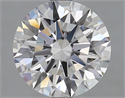 Lab Grown Diamond 2.76 Carats, Round with Ideal Cut, D Color, FL Clarity and Certified by IGI