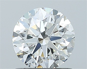 Picture of Natural Diamond 0.90 Carats, Round with Very Good Cut, F Color, VS1 Clarity and Certified by GIA