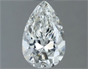 Natural Diamond 0.70 Carats, Pear with  Cut, H Color, VS1 Clarity and Certified by GIA
