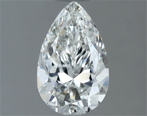 Picture of Natural Diamond 0.70 Carats, Pear with  Cut, H Color, VS1 Clarity and Certified by GIA