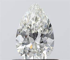 Foto Diamante Natural 0.50 quilates, De pera , Color H, claridad VS1 y certificado IGI de