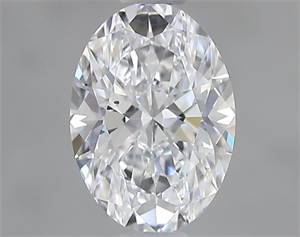 Picture of Natural Diamond 0.71 Carats, Oval with  Cut, D Color, SI1 Clarity and Certified by GIA