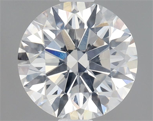 Picture of Natural Diamond 0.90 Carats, Round with Excellent Cut, E Color, SI1 Clarity and Certified by GIA