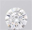 Del inventario de diamantes de laboratorio, 1.56 quilates, Redondo , Color E, claridad VVS2 y certificado IGI