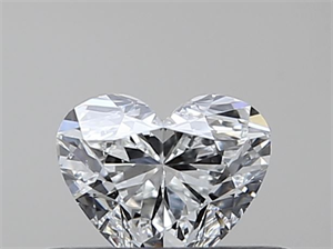 Foto Diamante Natural 0.30 quilates, Corazón , Color G, claridad SI2 y certificado GIA de