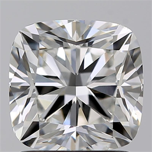 Foto Diamante Natural 1.51 quilates, Del cojín , Color G, claridad SI1 y certificado GIA de