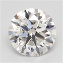 Diamante Natural 0.50 quilates, Redondo , Color G, claridad IF y certificado GIA