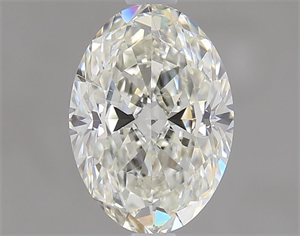 Picture of Natural Diamond 1.40 Carats, Oval with  Cut, J Color, SI1 Clarity and Certified by GIA